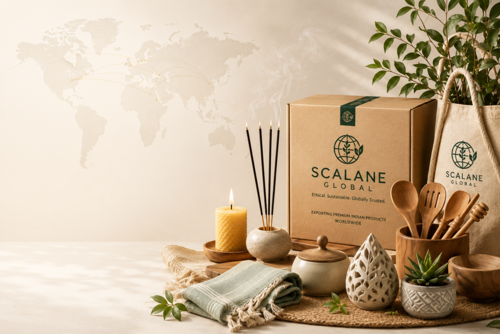 Premium Indian products prepared for international export by Scalane Global