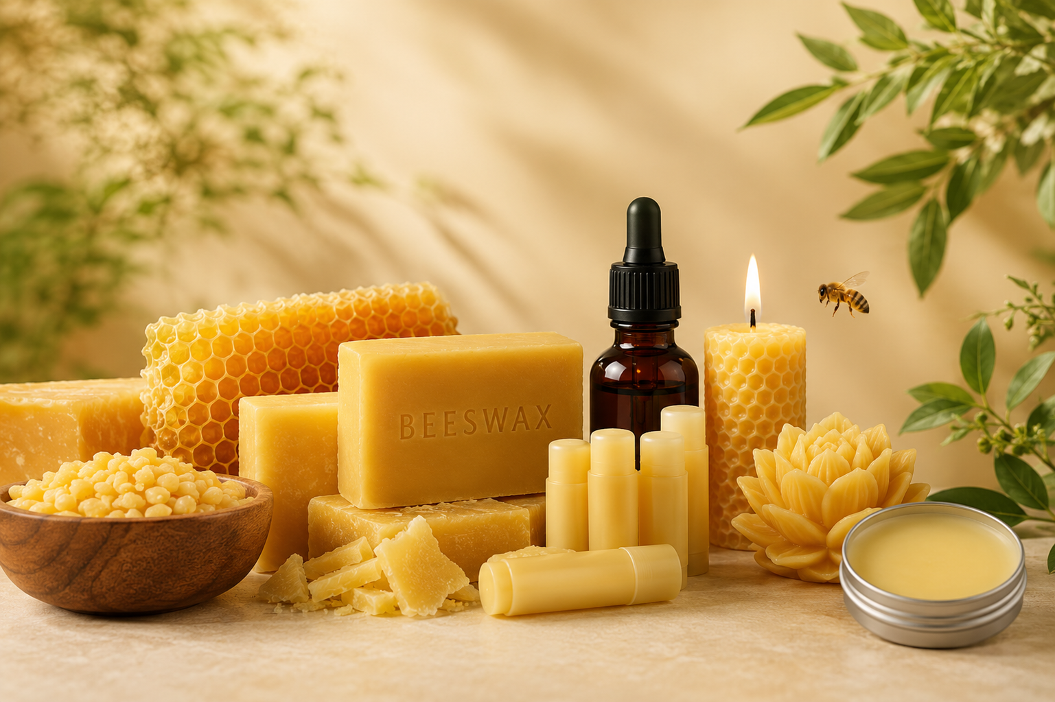 Beeswax product scalane