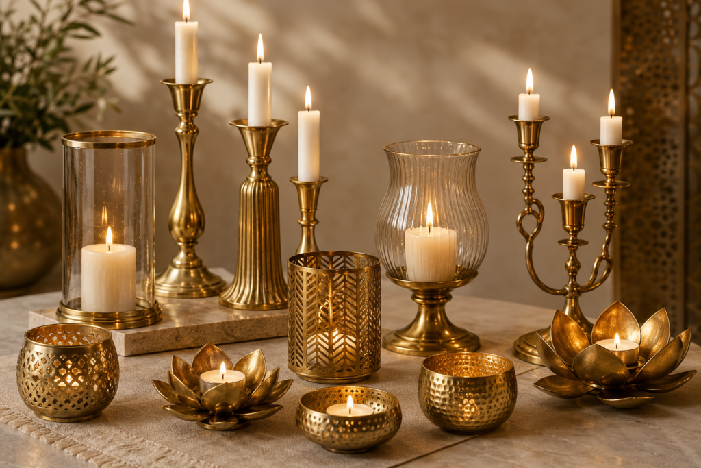 Brass Candle Holder Manufacturer from India