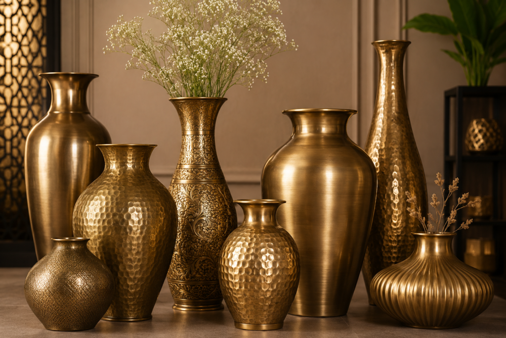 Brass Vase Manufacturer from India