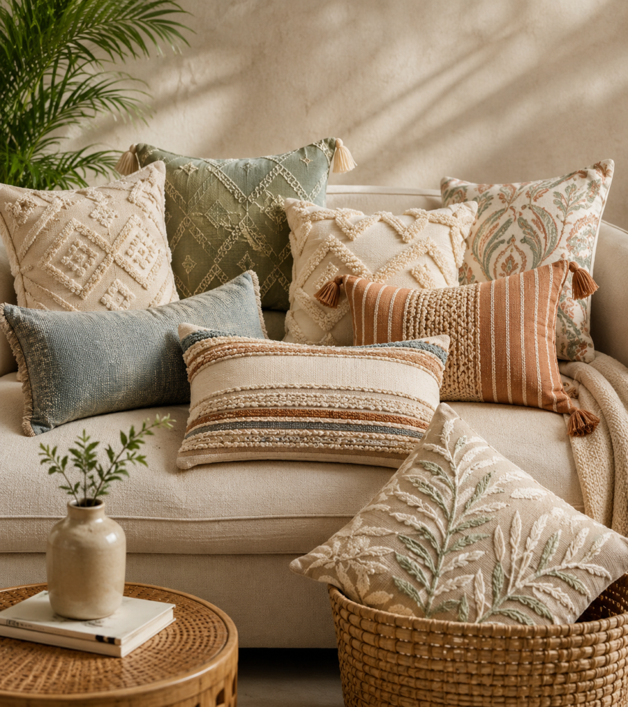 Cushion cover scanale