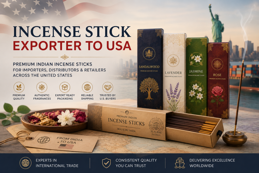 Premium Incense Stick Exporter to USA