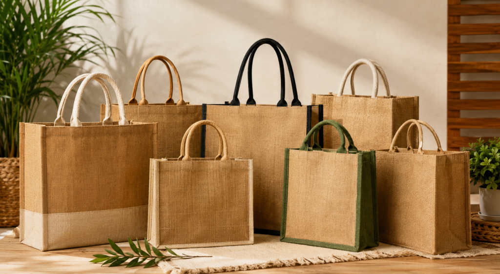 Jute Tote Bags Exporter from India