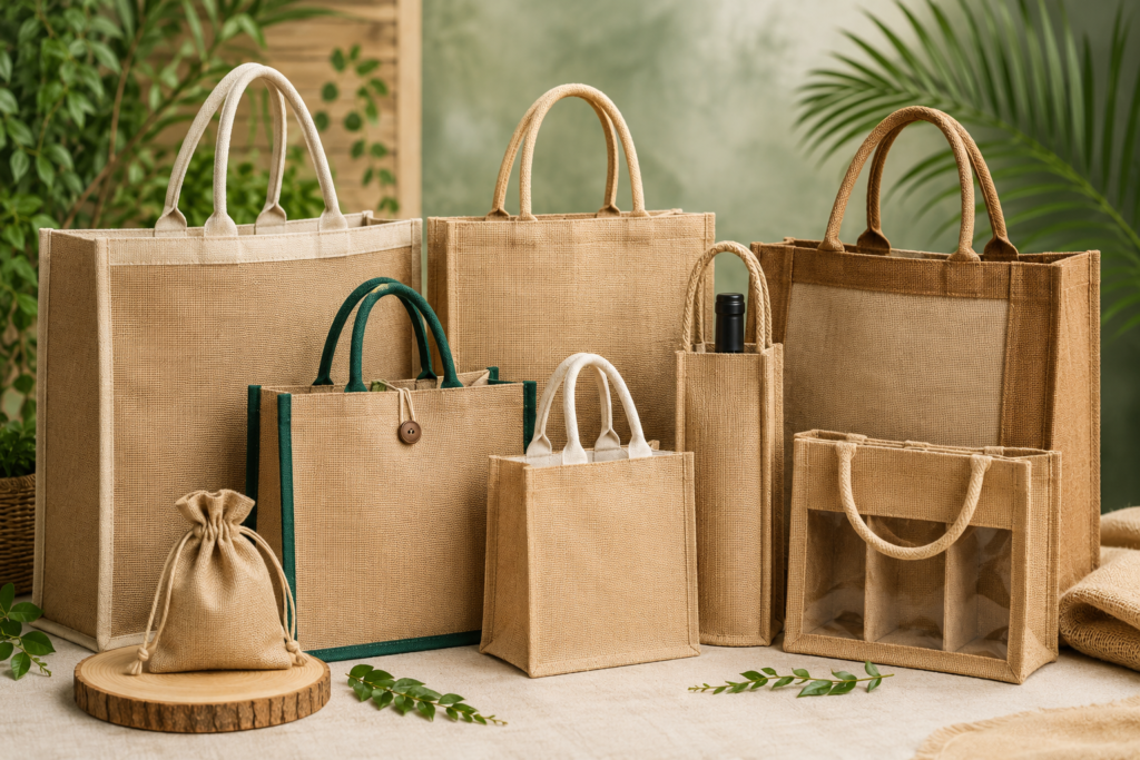 Premium jute bags exporter from India