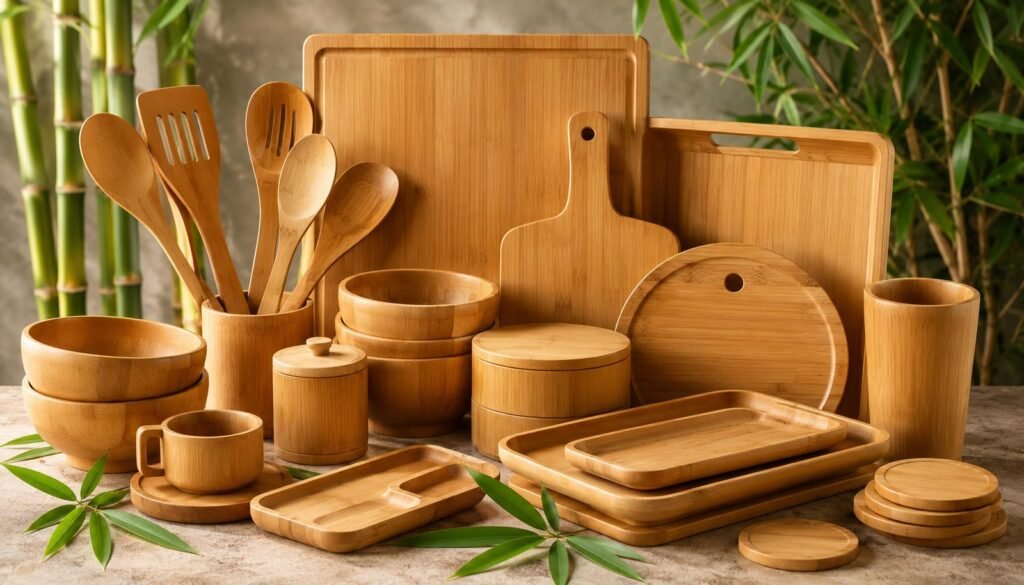 Bamboo Kitchenware Manufacturer from India