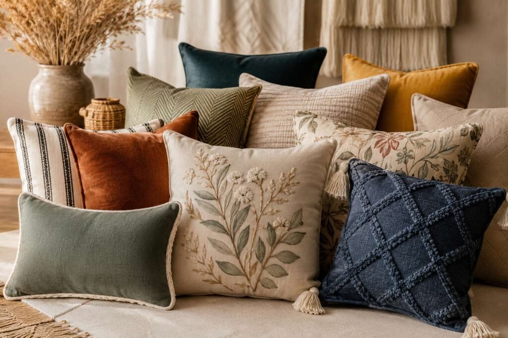 Custom Cushion Covers Manufacturer from India