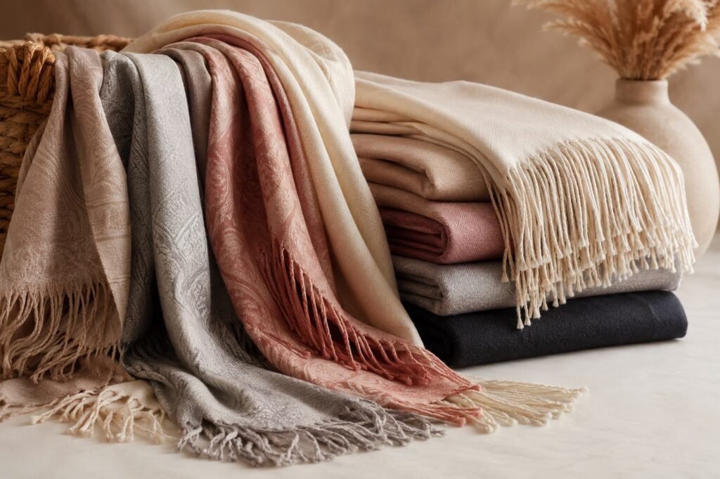 fringed shawls manufacturer