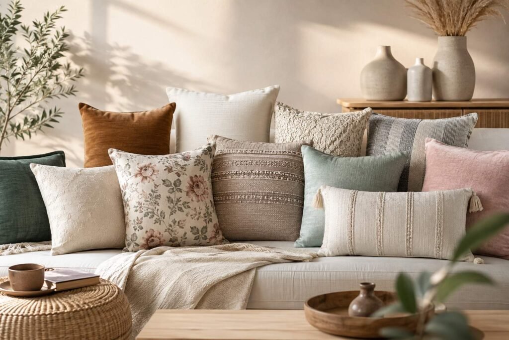Private Label Cushion Covers Manufacturer from India