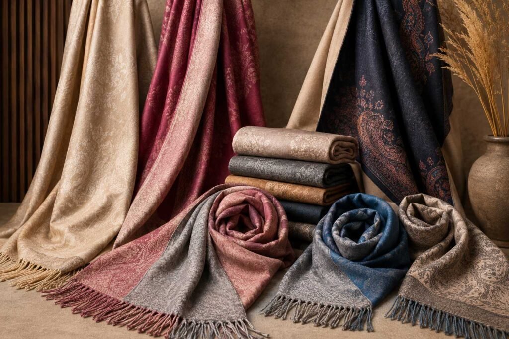 reversible shawl manufacturer