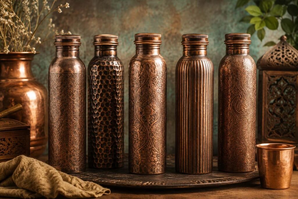 Antique Copper Bottle Manufacturer & exporter