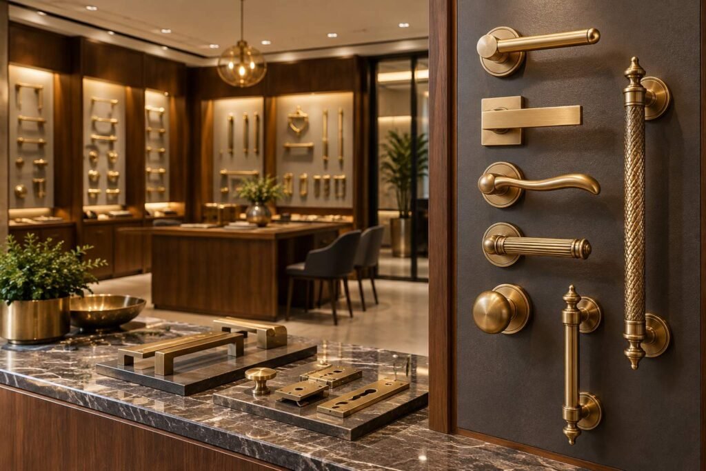 brass door handle manufacturer india