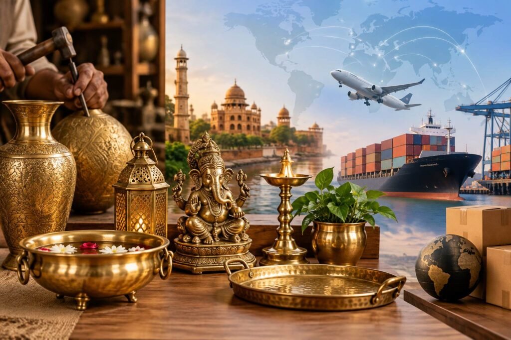 how to import brass handicrafts from India