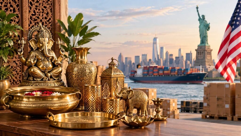 brass handicrafts exporter to USA