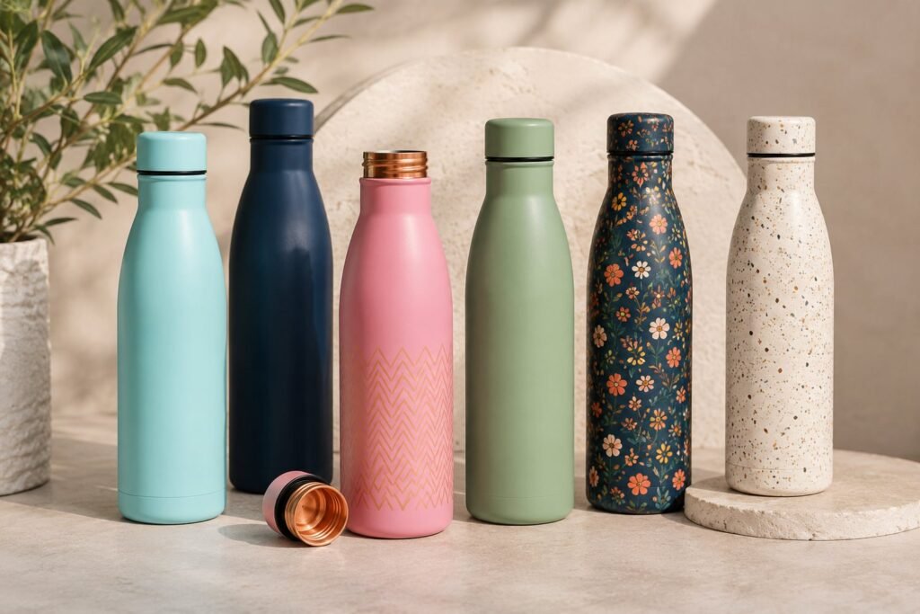 Colored Copper Bottle Manufacturer