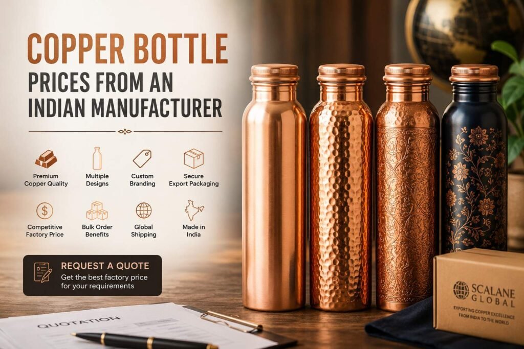 Copper Bottle Factory Price