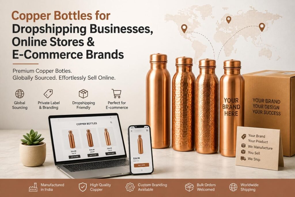 Copper Bottle Dropshipping Supplier