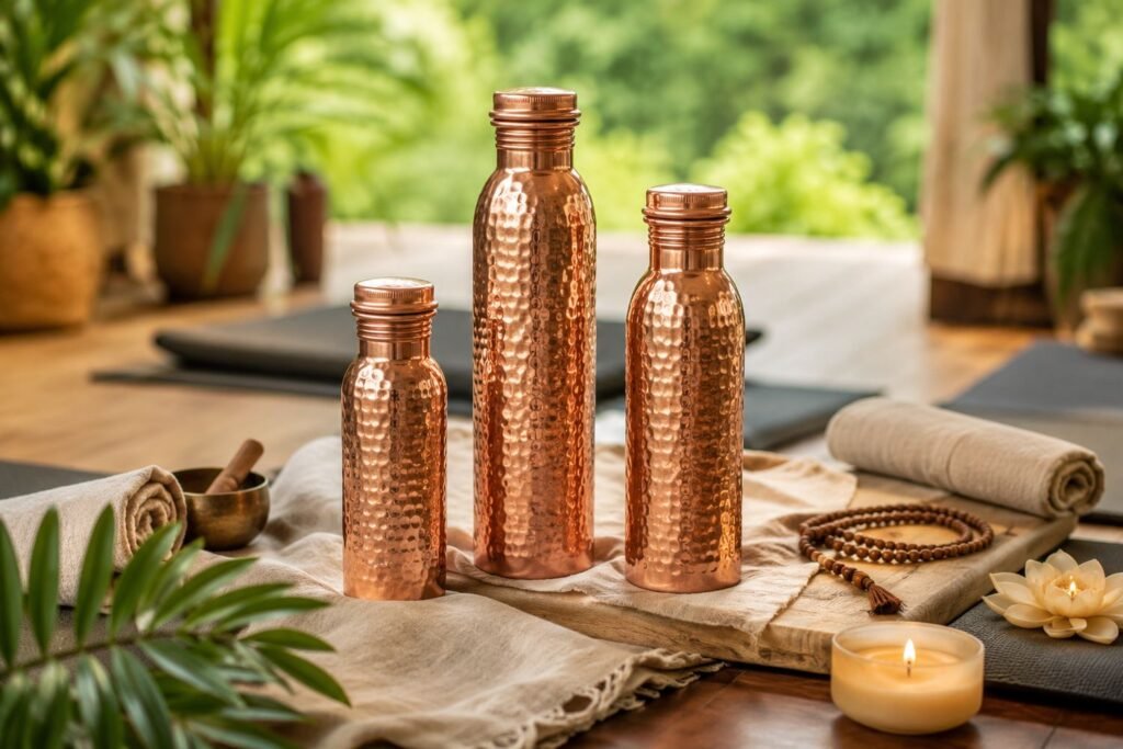 Copper Bottles for Wellness & Yoga Brands