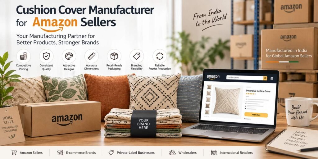 Cushion Cover Manufacturer for Amazon Sellers