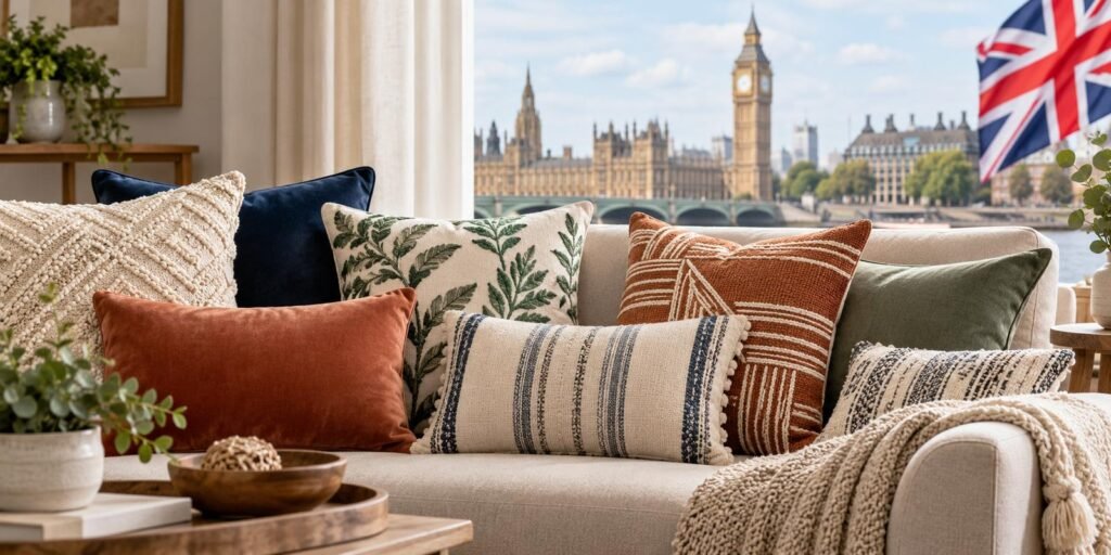 Cushion Cover Exporter to UK