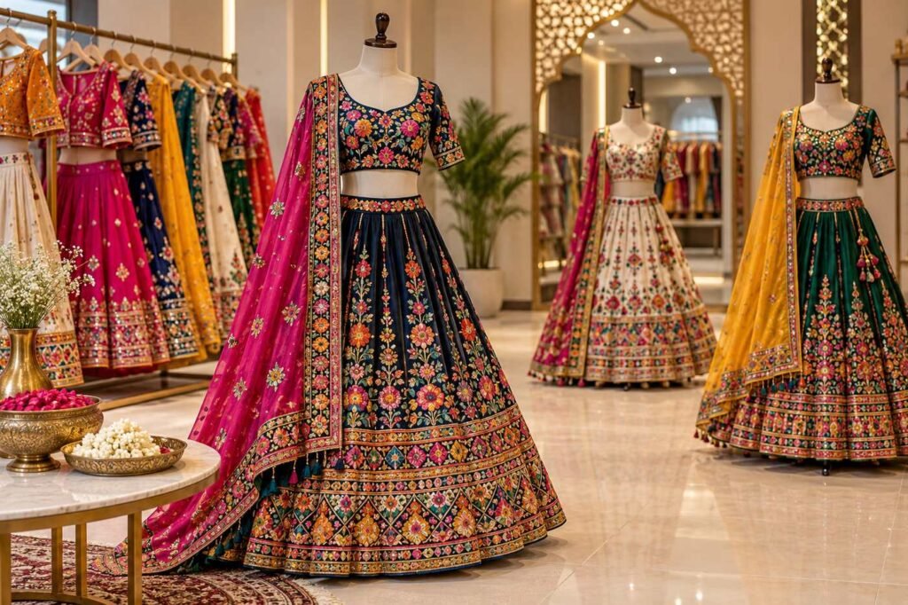 Embroidered Chaniya Choli