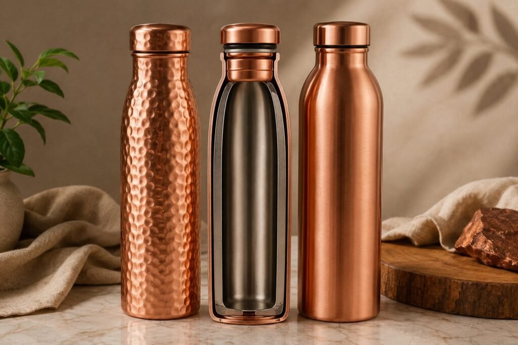 Insulated Double Wall Copper Bottle Manufacturer
