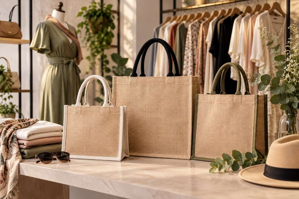 jute bags for fashion brands