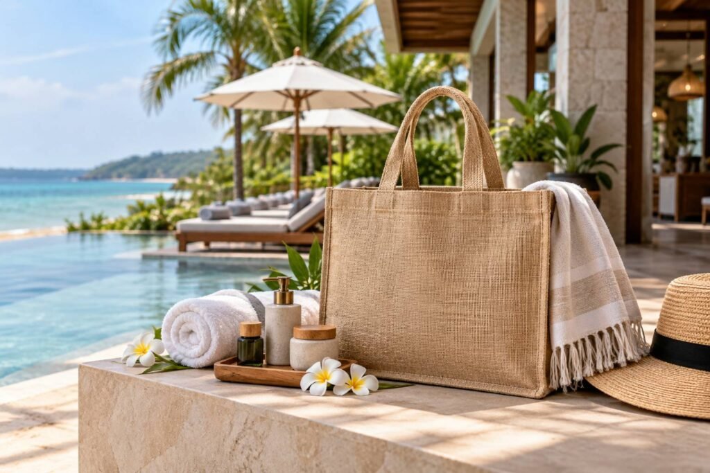 jute bags for hotels