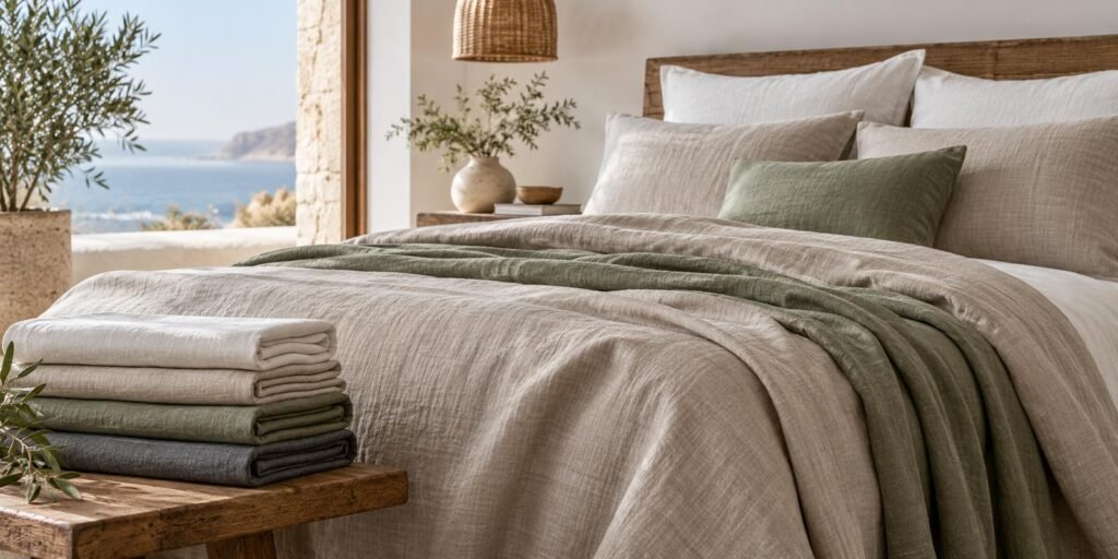 Linen Bedsheet Manufacturer India