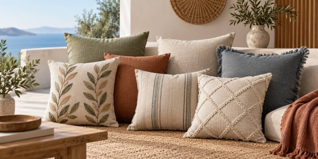 Linen Cushion Covers Manufacturer from India